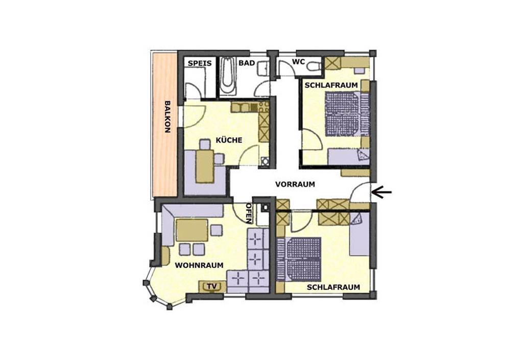 Apartamento Haus Gaisberger Mayrhofen Habitación foto